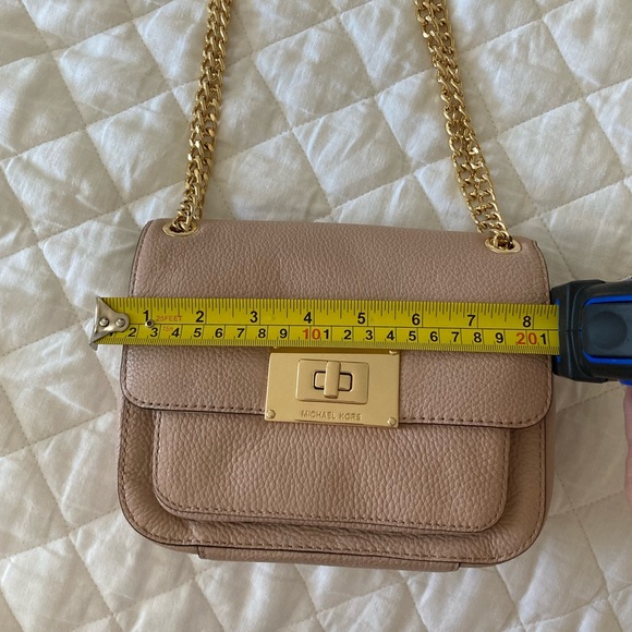 NWT! “Sloan” SM Blush Pink Leather Shoulder Bag by Michael Kors - Picture 10 of 13